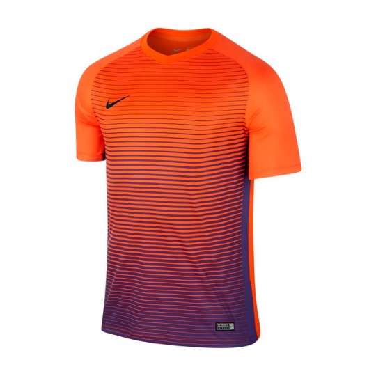 Jersey Nike Precision IV m/c Safety orange-Court purple - Football 
