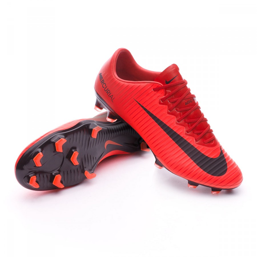 Football Boots Nike Mercurial Vapor XI ACC FG University red-Bright  crimson-Black - Football store Fútbol Emotion