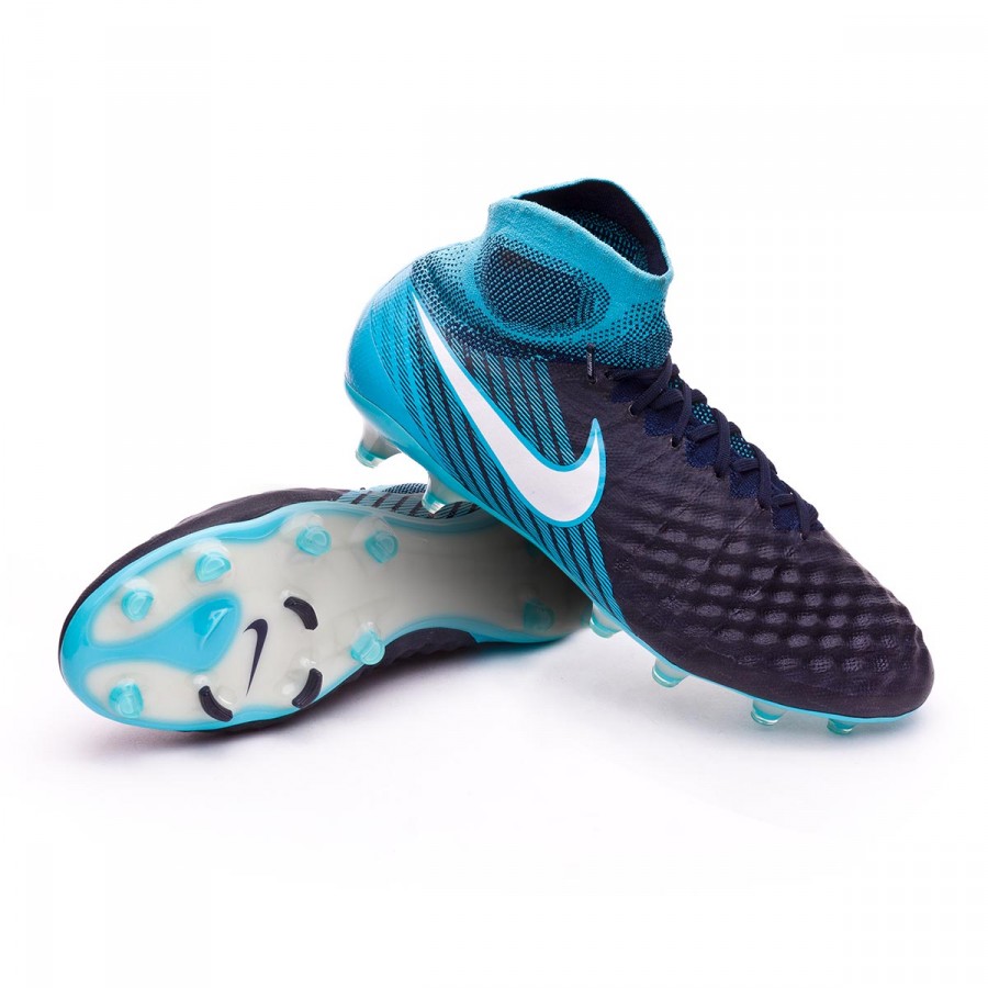 Bota de fútbol Nike Magista Obra II ACC FG Glacier blue-Gamma  blue-Obsidian-White - Tienda de fútbol Fútbol Emotion