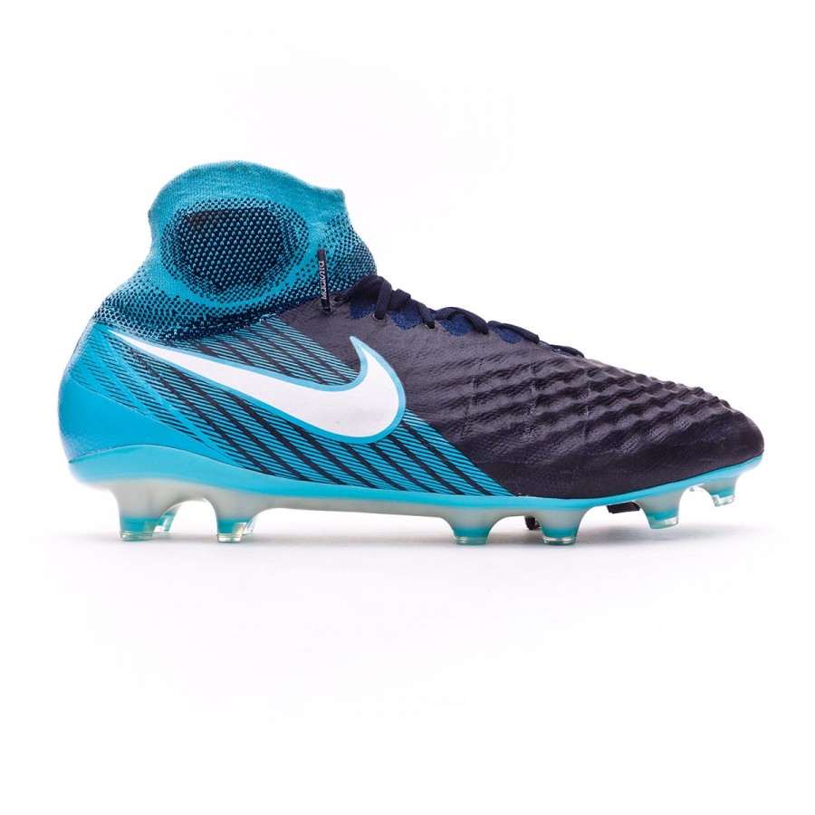 Football Boots Nike Magista Obra II ACC FG Glacier blue-Gamma blue-Obsidian-White  - Football store Fútbol Emotion
