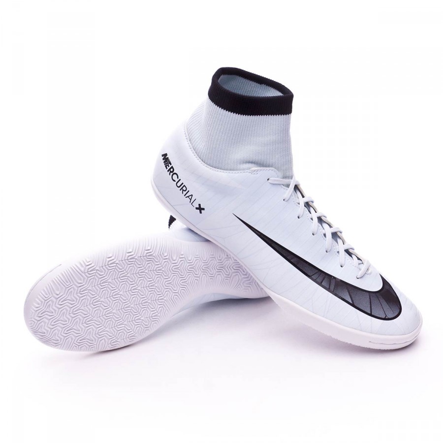 Zapatilla Nike MercurialX Victory VI CR7 DF IC Blue tint-Black-White -  Tienda de fútbol Fútbol Emotion