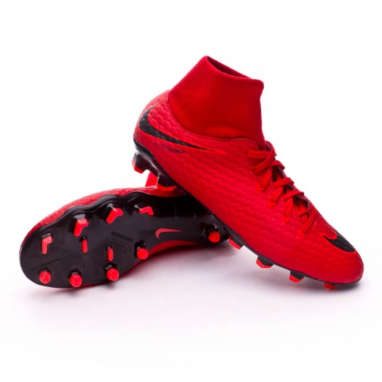 Football Boots Nike Hypervenom Phelon III DF FG University red-Bright  crimson-Black - Football store Fútbol Emotion