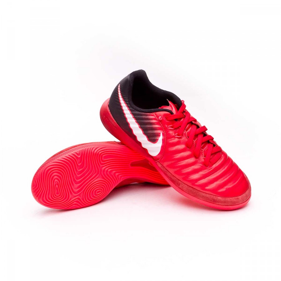 Futsal Boot Nike Kids TiempoX Proximo II IC Black-White-University red -  Football store Fútbol Emotion