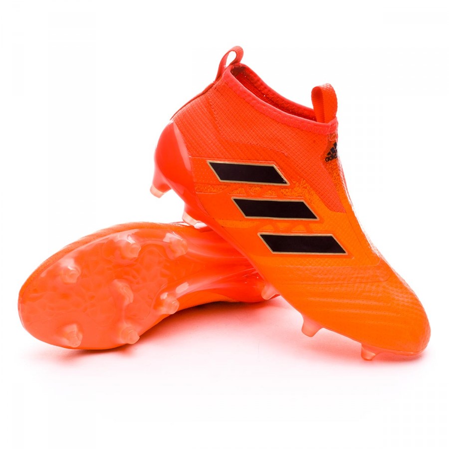 orange adidas football