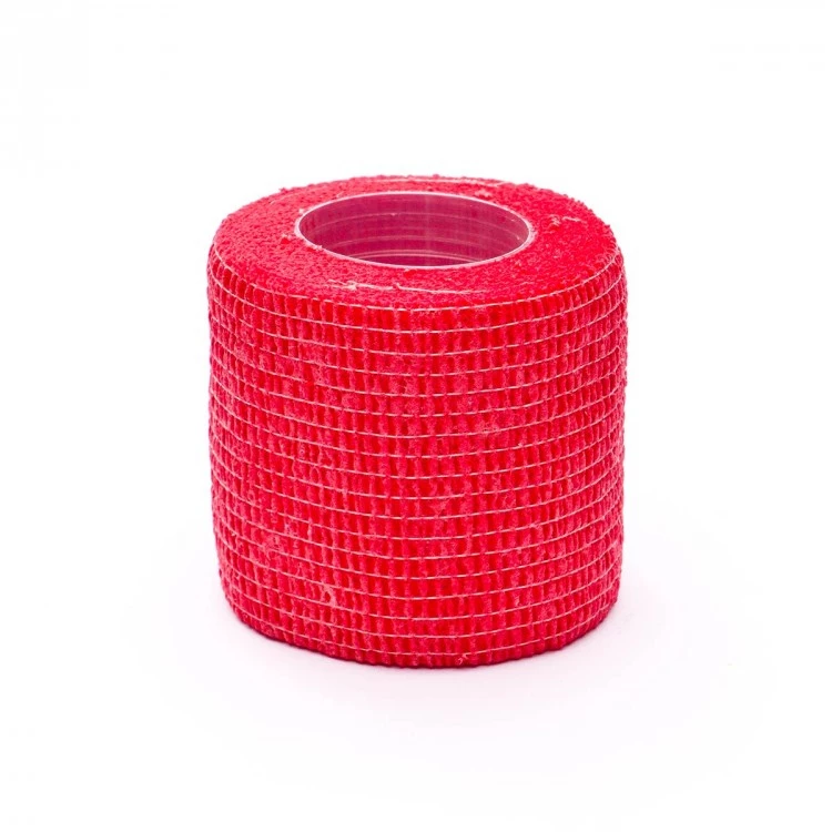 cinta-rehab-medic-tape-sujeta-espinilleras-5cm-x-4,6m-rojo-0