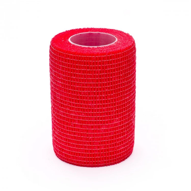 cinta-rehab-medic-tape-sujeta-espinilleras-7,5cm-x-4,6m-rojo-0