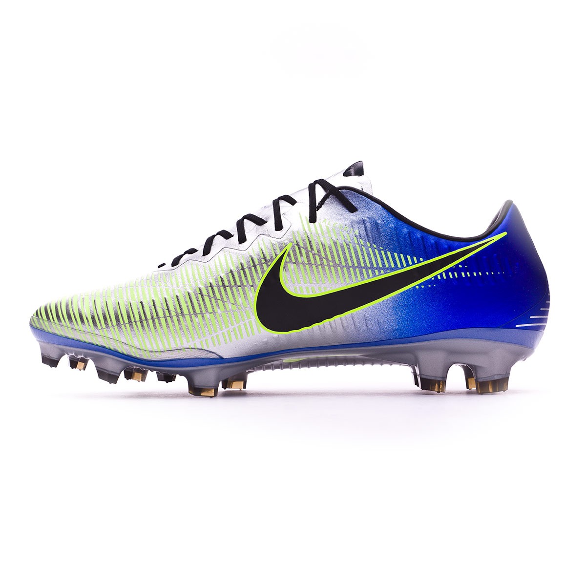 Football Boots Nike Mercurial Vapor XI FG Neymar Racer  blue-Black-Chrome-Volt - Football store Fútbol Emotion