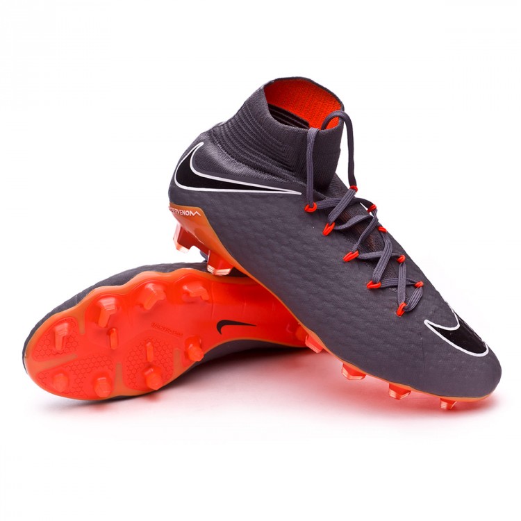 Zapatos de fútbol Nike Hypervenom Phantom III Pro DF FG Dark grey-Total  orange-White - Tienda de fútbol Fútbol Emotion