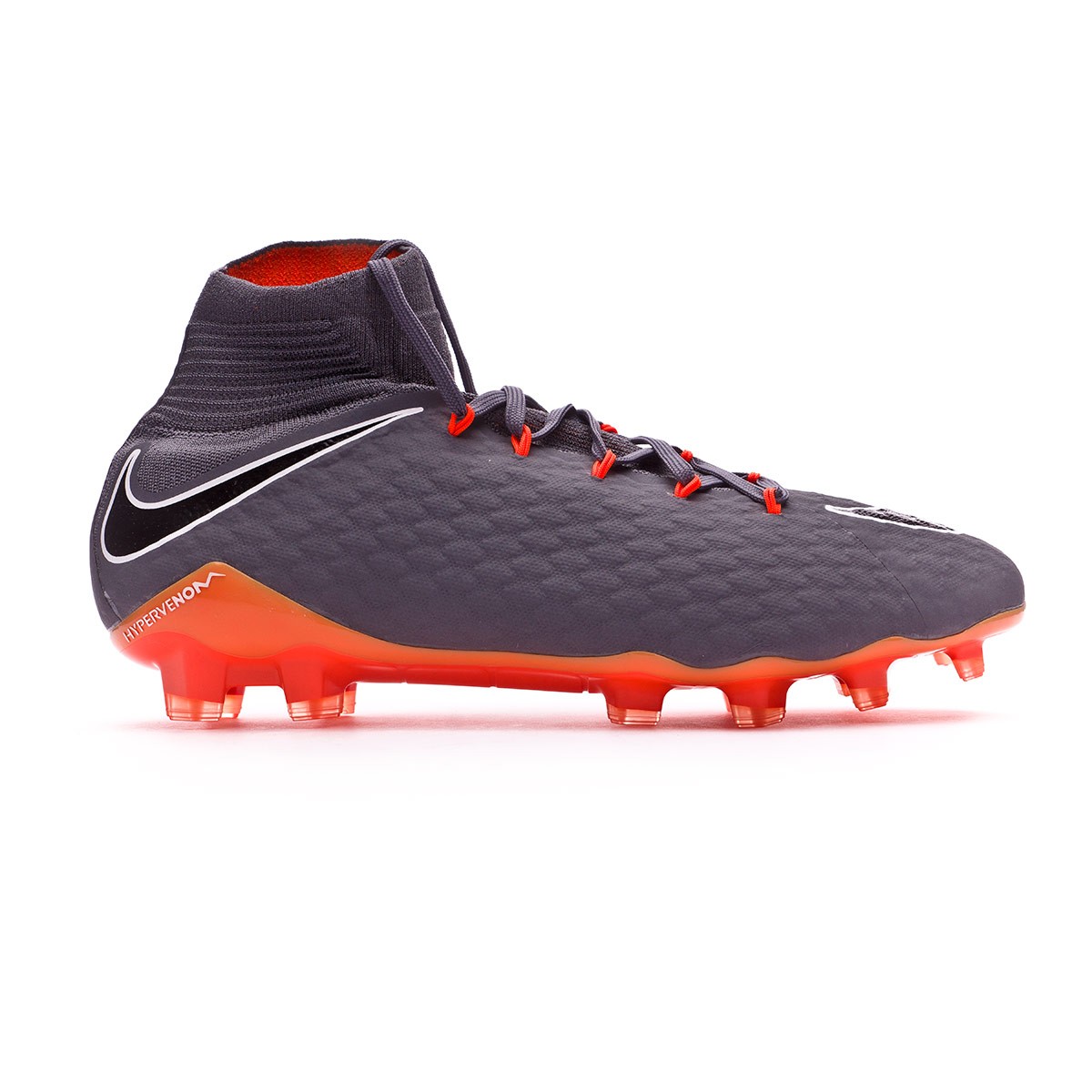 Zapatos de fútbol Nike Hypervenom Phantom III Pro DF FG Dark grey-Total  orange-White - Tienda de fútbol Fútbol Emotion