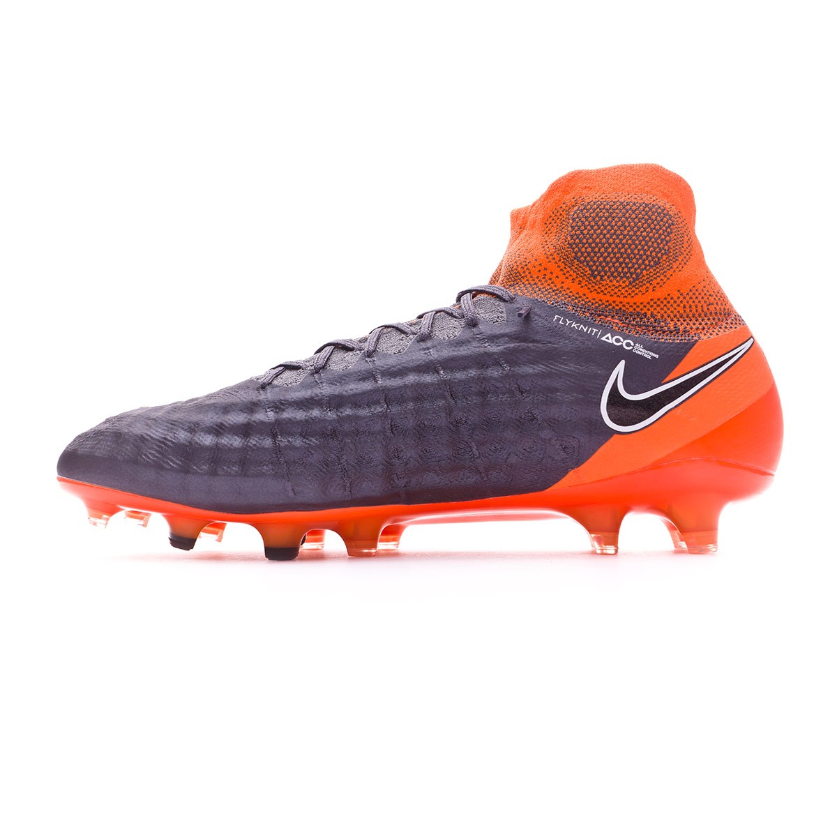 Zapatos de fútbol Nike Magista Obra II Elite DF FG Dark grey-Black-Total  orange-White - Tienda de fútbol Fútbol Emotion