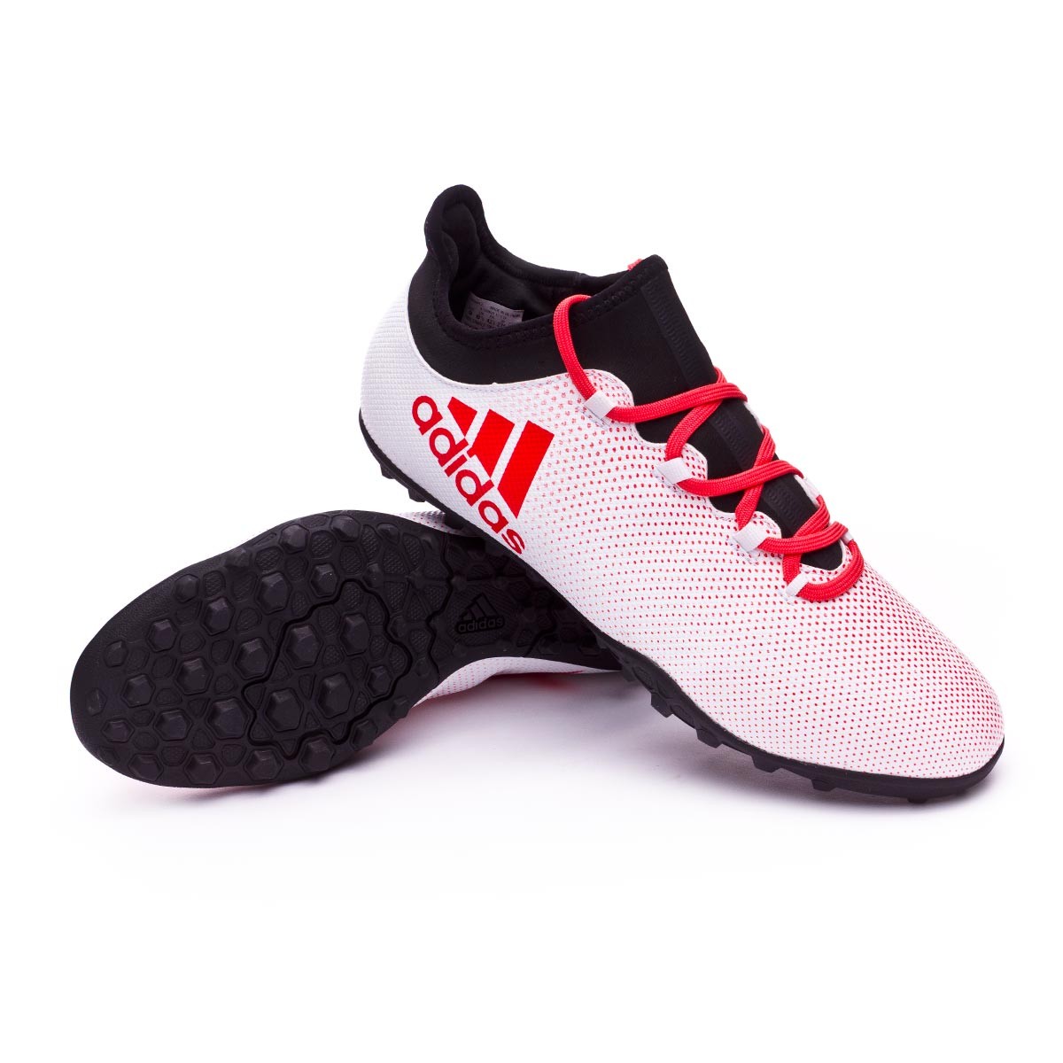 Football Boot adidas X Tango 17.3 Turf Grey-Real coral-Core black -  Football store Fútbol Emotion