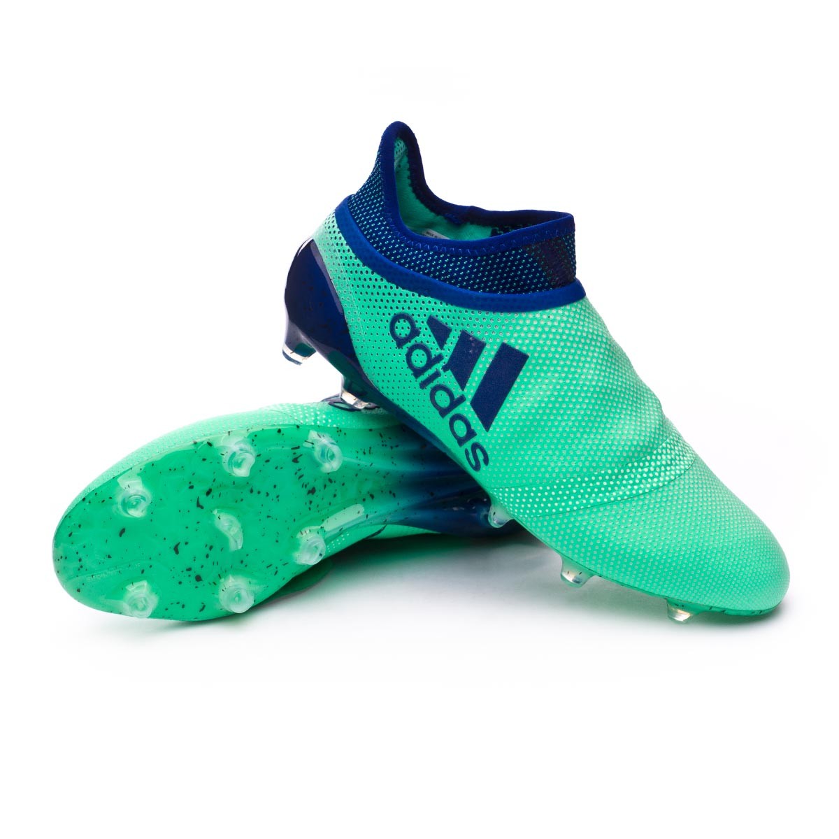 Football Boots adidas X 17+ Purespeed FG Aero green-Unity ink-Hi-res green  - Football store Fútbol Emotion