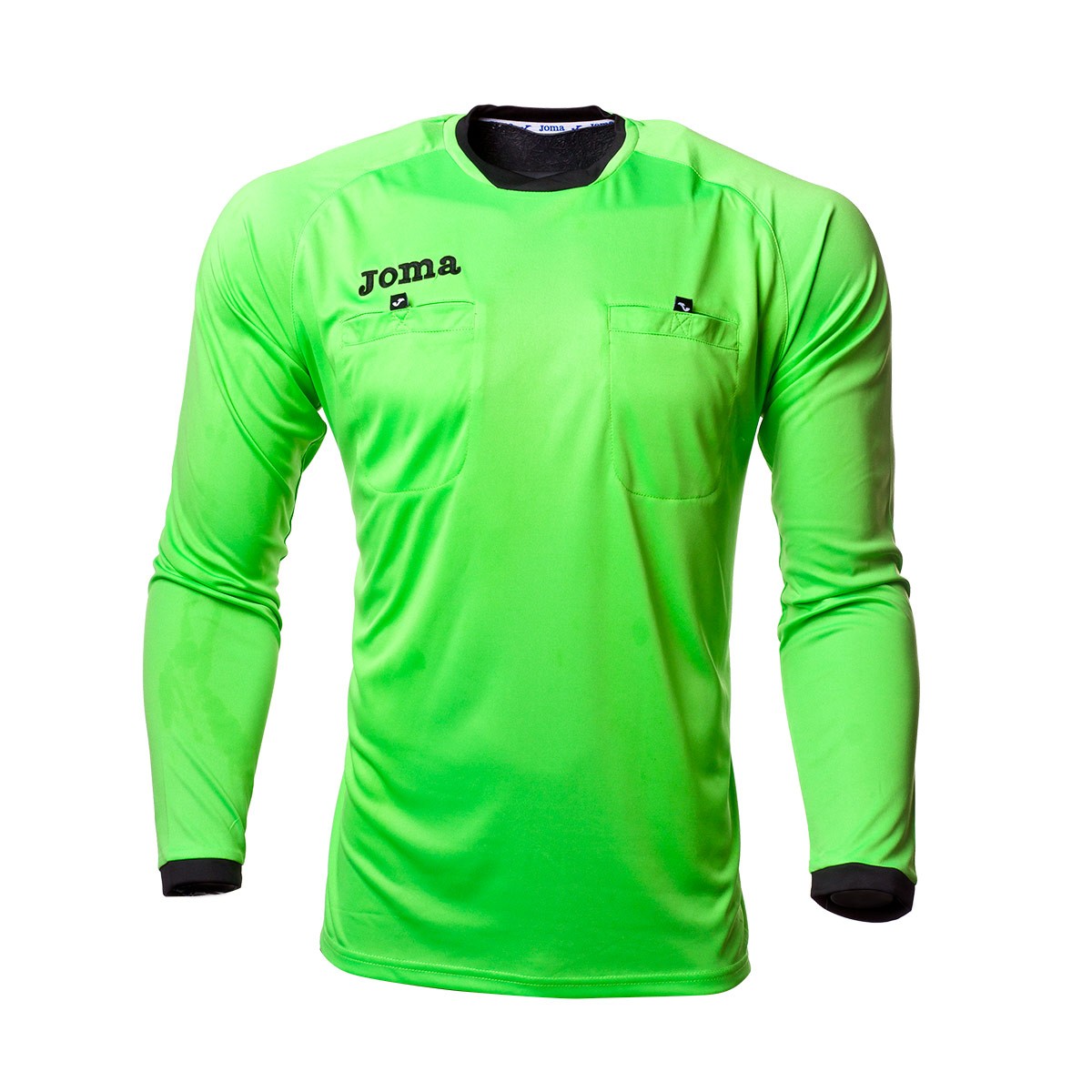 Camiseta Joma Arbitro m/l Verde fluor - Tienda de fútbol Fútbol Emotion