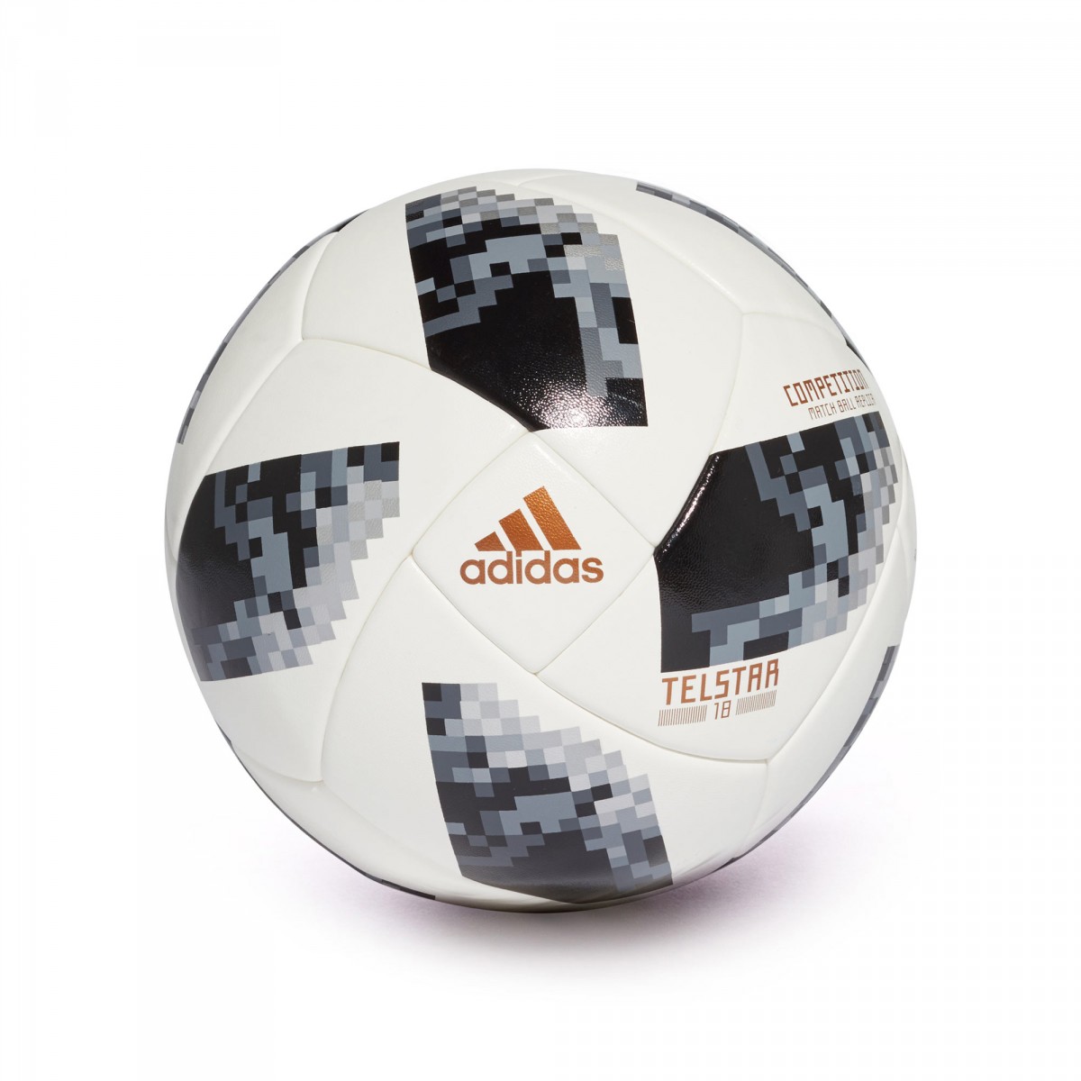 Ball adidas World Cup Competition Telstar White-Black-Silver metallic -  Football store Fútbol Emotion