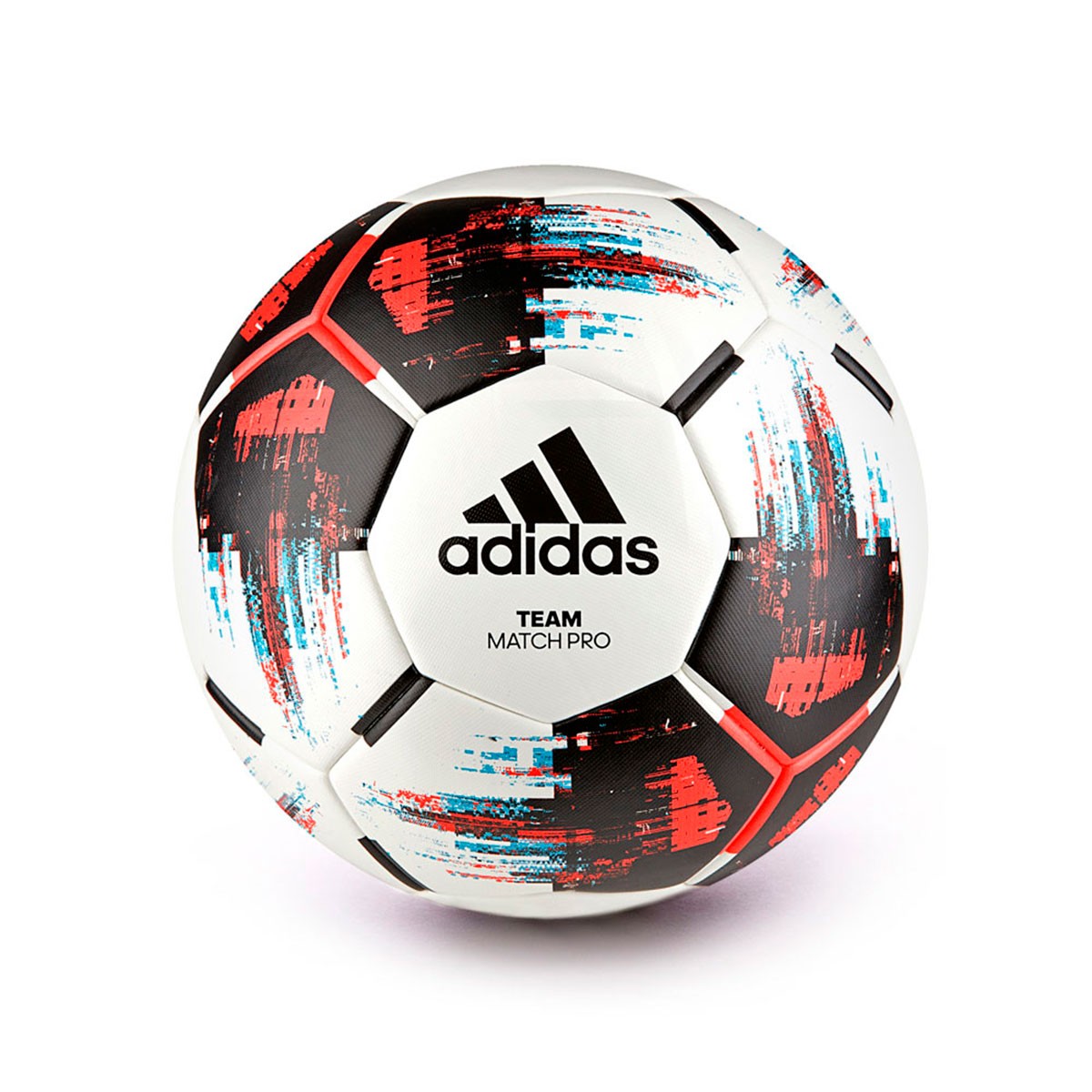 Ball adidas TEAM Match White-Black-Red 