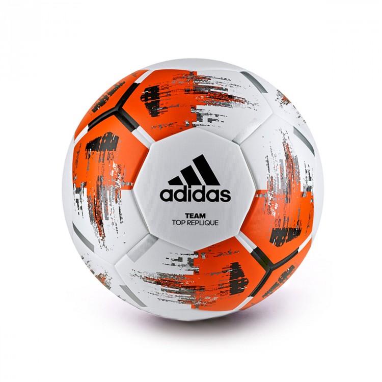 adidas orange soccer ball