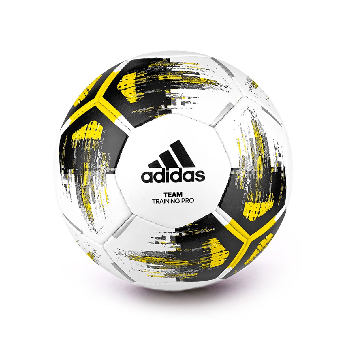 Ball adidas Team Training Pro White-Yellow-Black - Football store Fútbol  Emotion