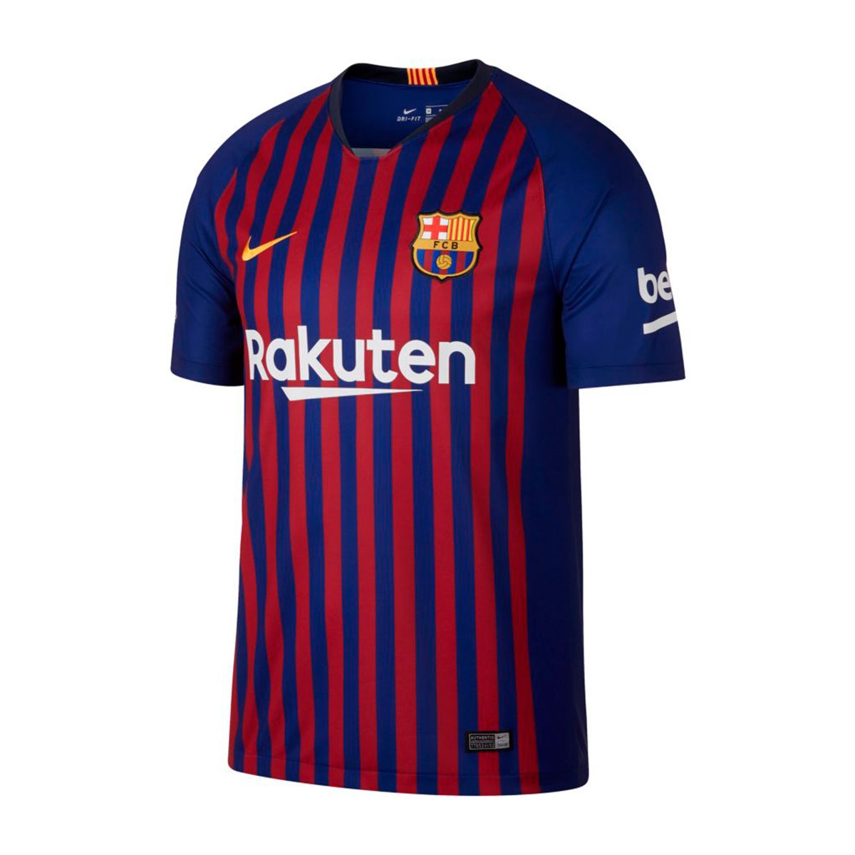 Camiseta Nike FC Barcelona Stadium Primera Equipación 2018-2019 Deep royal  blue-University gold - Tienda de fútbol Fútbol Emotion