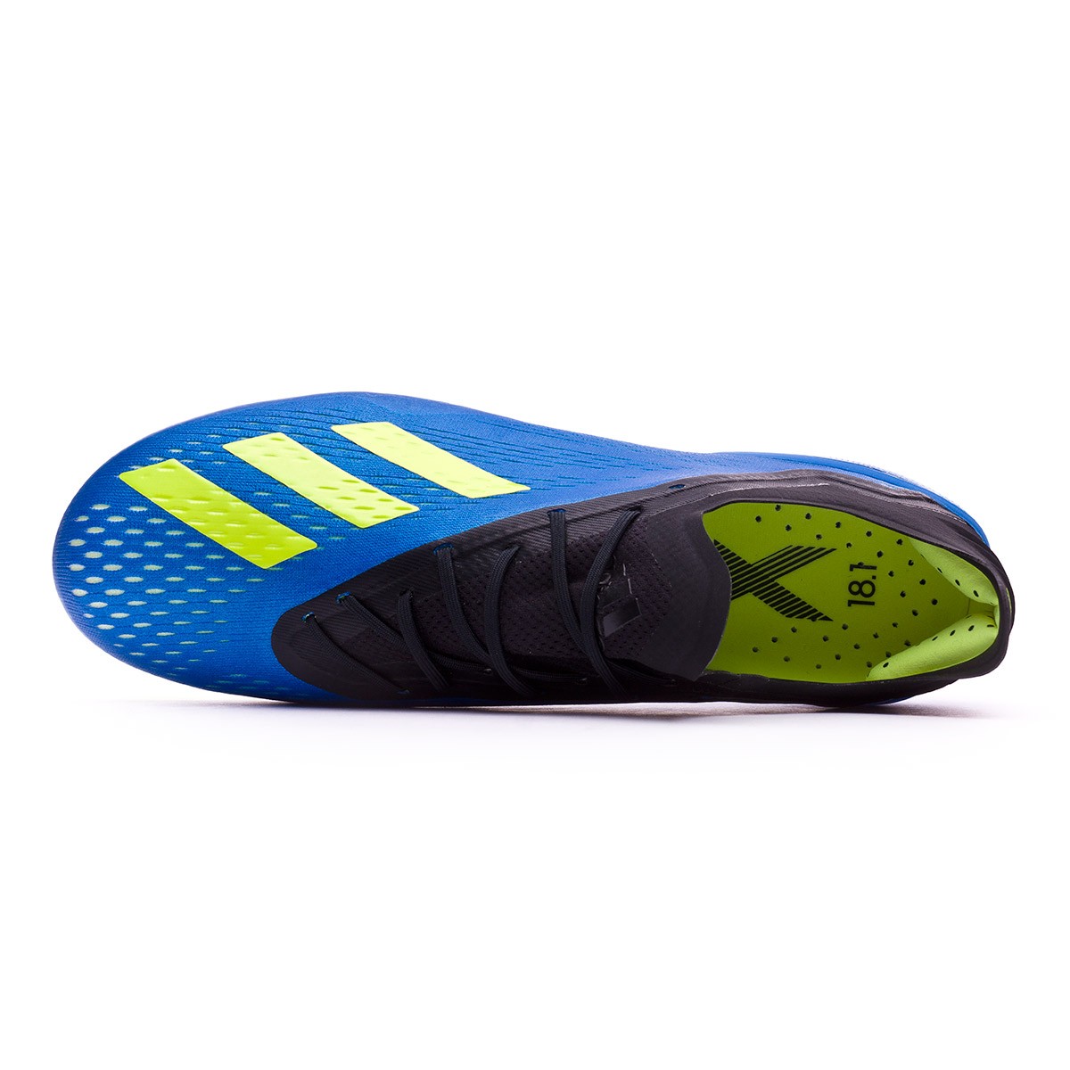 Football Boots adidas X 18.1 FG Foot blue-Solar yellow-Black - Football  store Fútbol Emotion