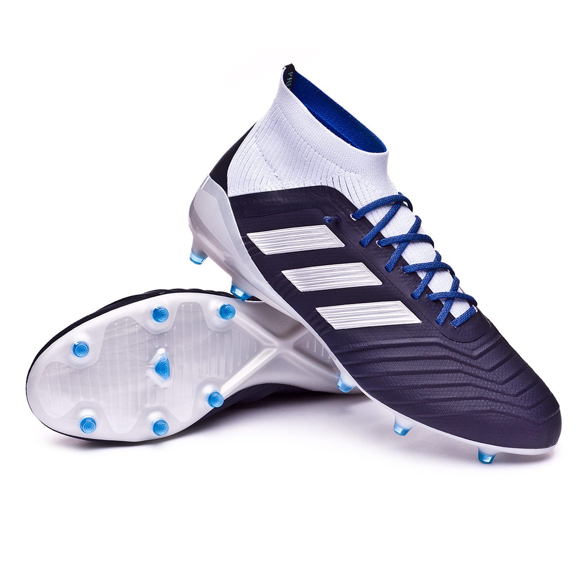 Football Boots adidas Woman Predator 18.1 FG Legend ink-Silver  metallic-Aero blue - Football store Fútbol Emotion