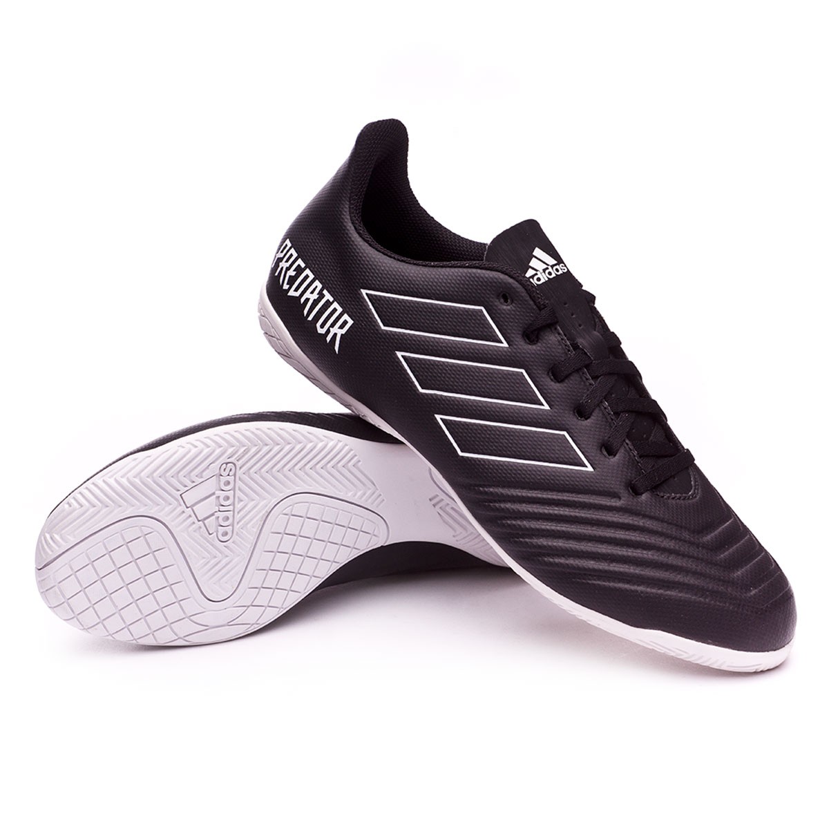 Futsal Boot adidas Predator Tango 18.4 IN Core black-White - Football store  Fútbol Emotion