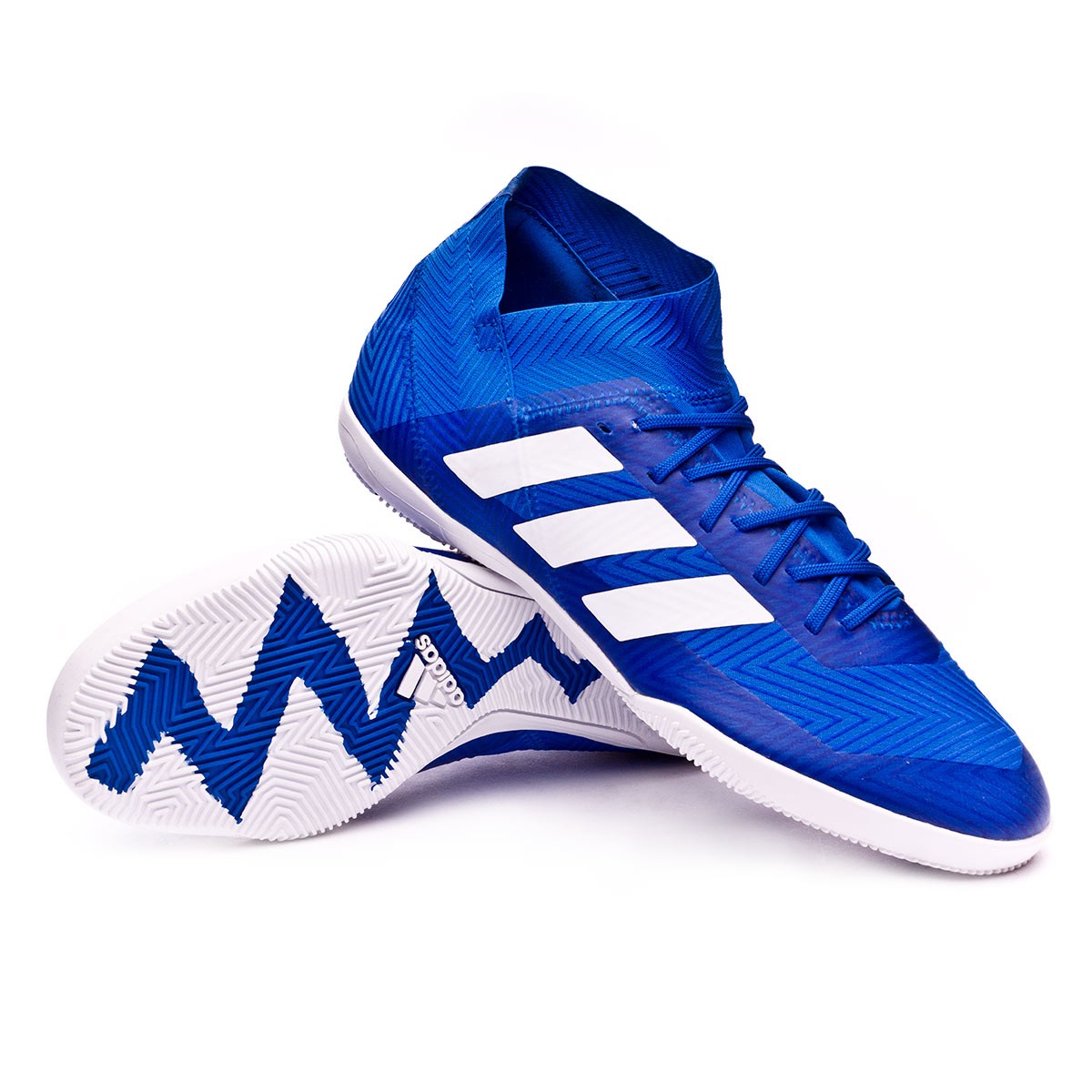 Scarpe adidas Nemeziz Tango 18.3 IN Football blue-White-Football blue -  Negozio di calcio Fútbol Emotion