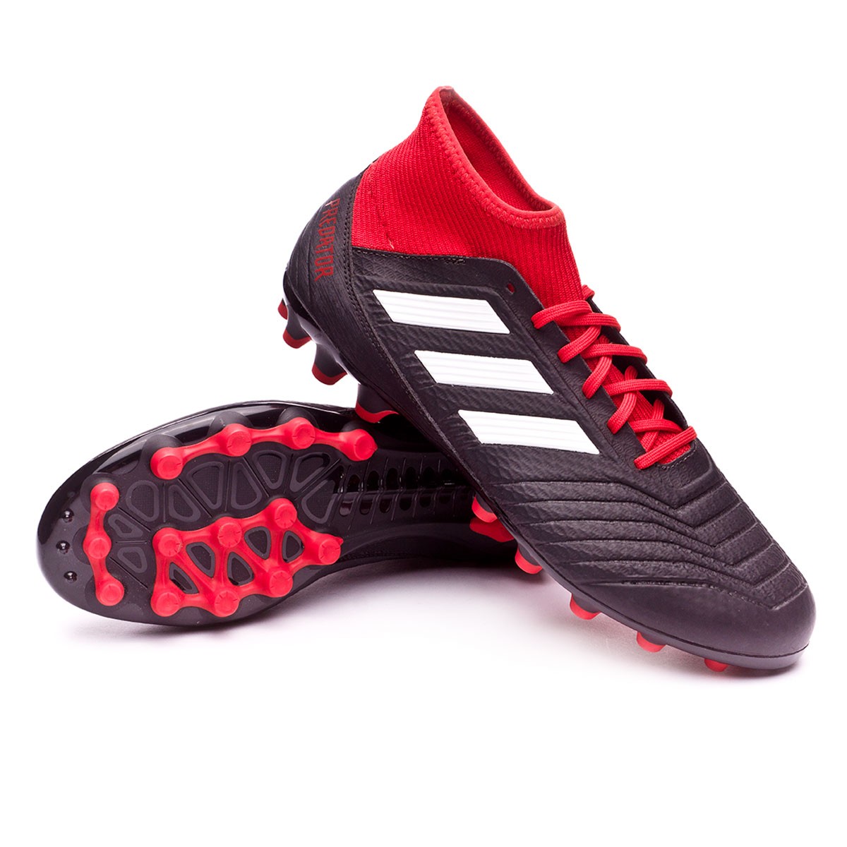 Football Boots adidas Predator 18.3 AG Core black-White-Red - Football  store Fútbol Emotion