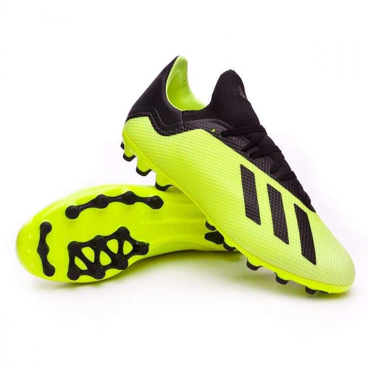 Scarpe adidas X 18.3 AG Solar yellow-Core black-White - Negozio di calcio  Fútbol Emotion
