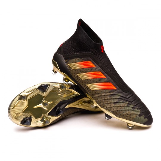 Scarpe adidas Predator 18+ FG Pogba Black-Olive - Negozio di calcio Fútbol  Emotion