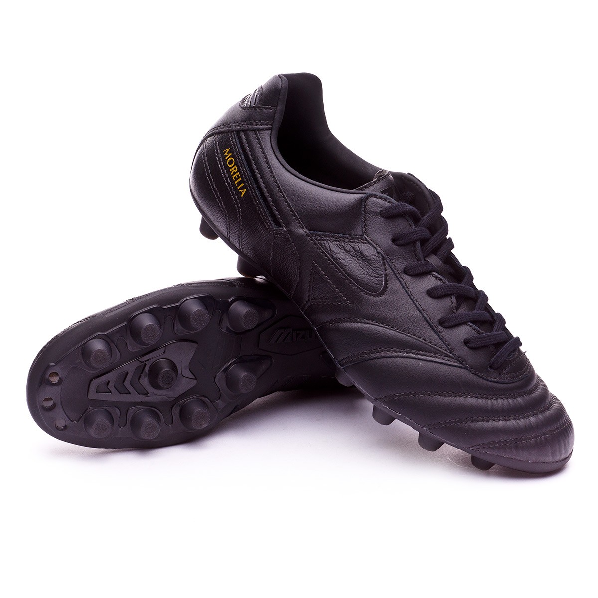 black mizuno football boots