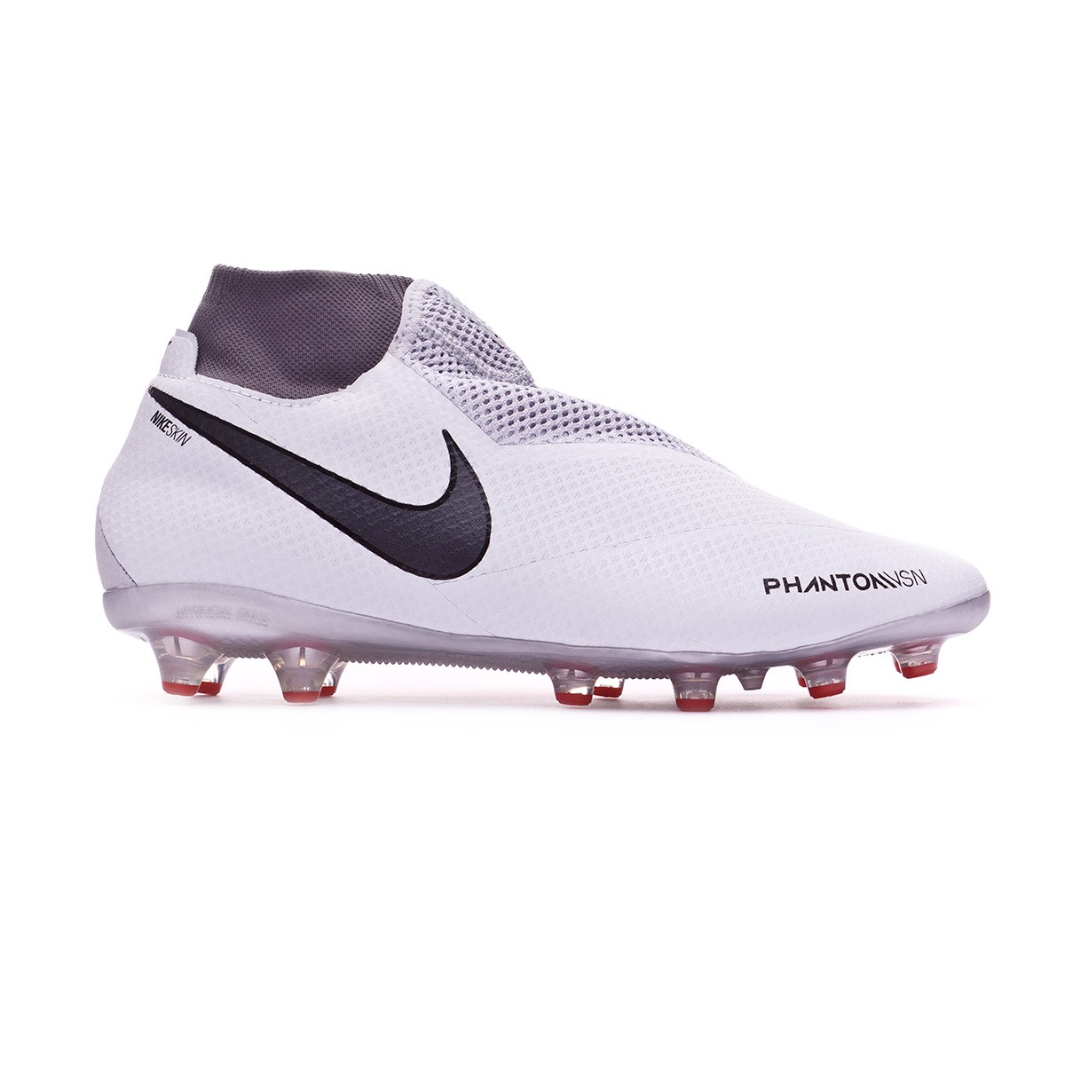 Bota de fútbol Nike Phantom Vision Pro DF AG-Pro Pure platinum-Black-Light  crimson-Dark grey - Tienda de fútbol Fútbol Emotion