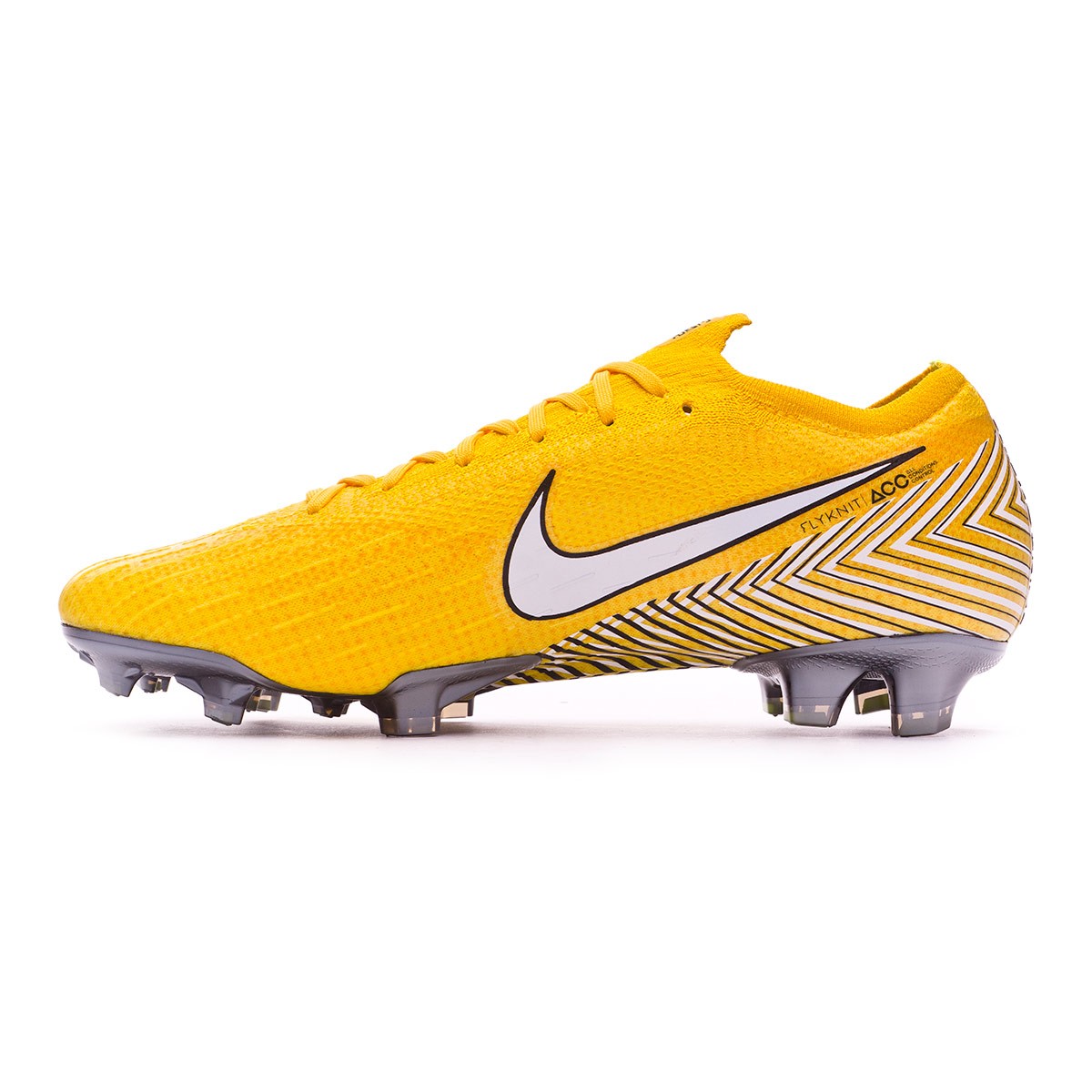 Football Boots Nike Mercurial Vapor XII Elite FG Neymar Yellow-Dinamic ...
