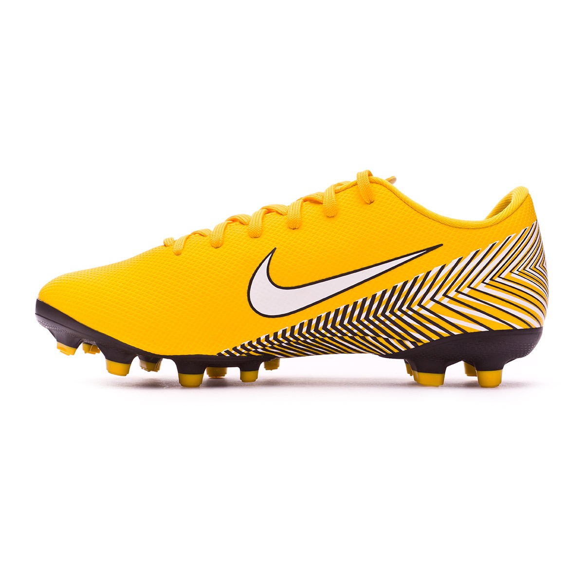 Bota de fútbol Nike Mercurial Vapor XII Academy MG Neymar Niño  Yellow-Dinamic yellow-Black - Tienda de fútbol Fútbol Emotion