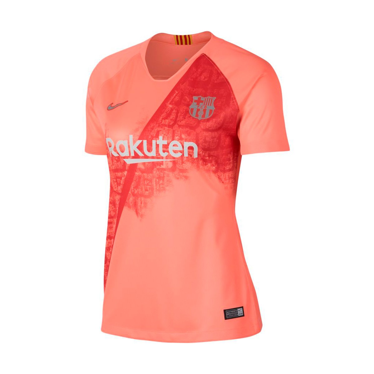 Camiseta Nike FC Barcelona Stadium Tercera Equipación 2018-2019 Mujer Light  atomic pink-Silver - Tienda de fútbol Fútbol Emotion