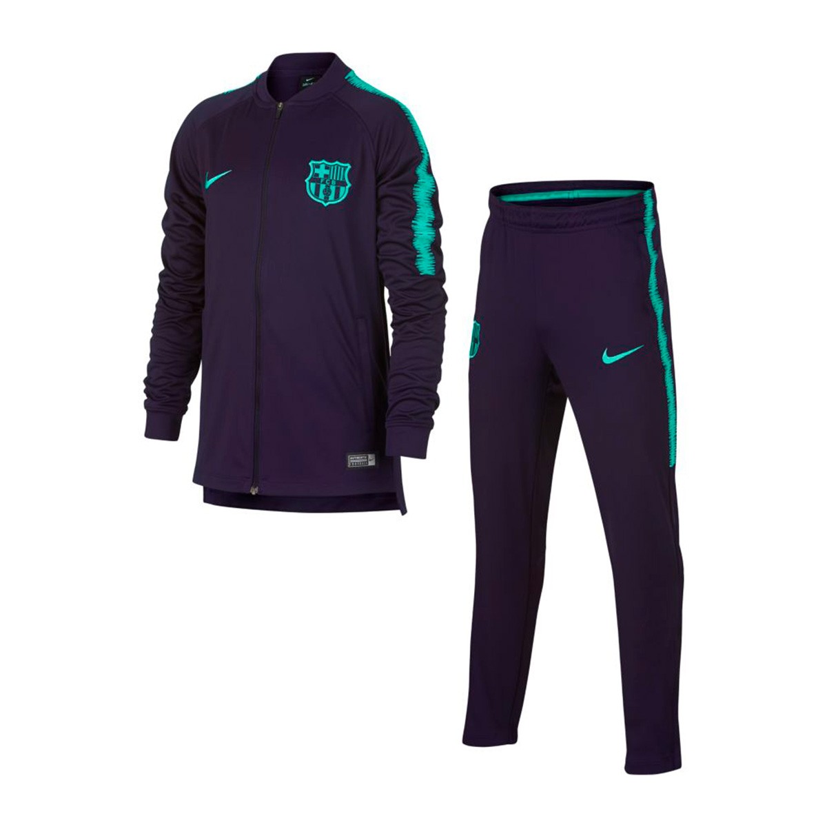 Chándal Nike Dry FC Barcelona Squad 2018-2019 Niño Purple dynasty-Hyper  turquoise - Tienda de fútbol Fútbol Emotion