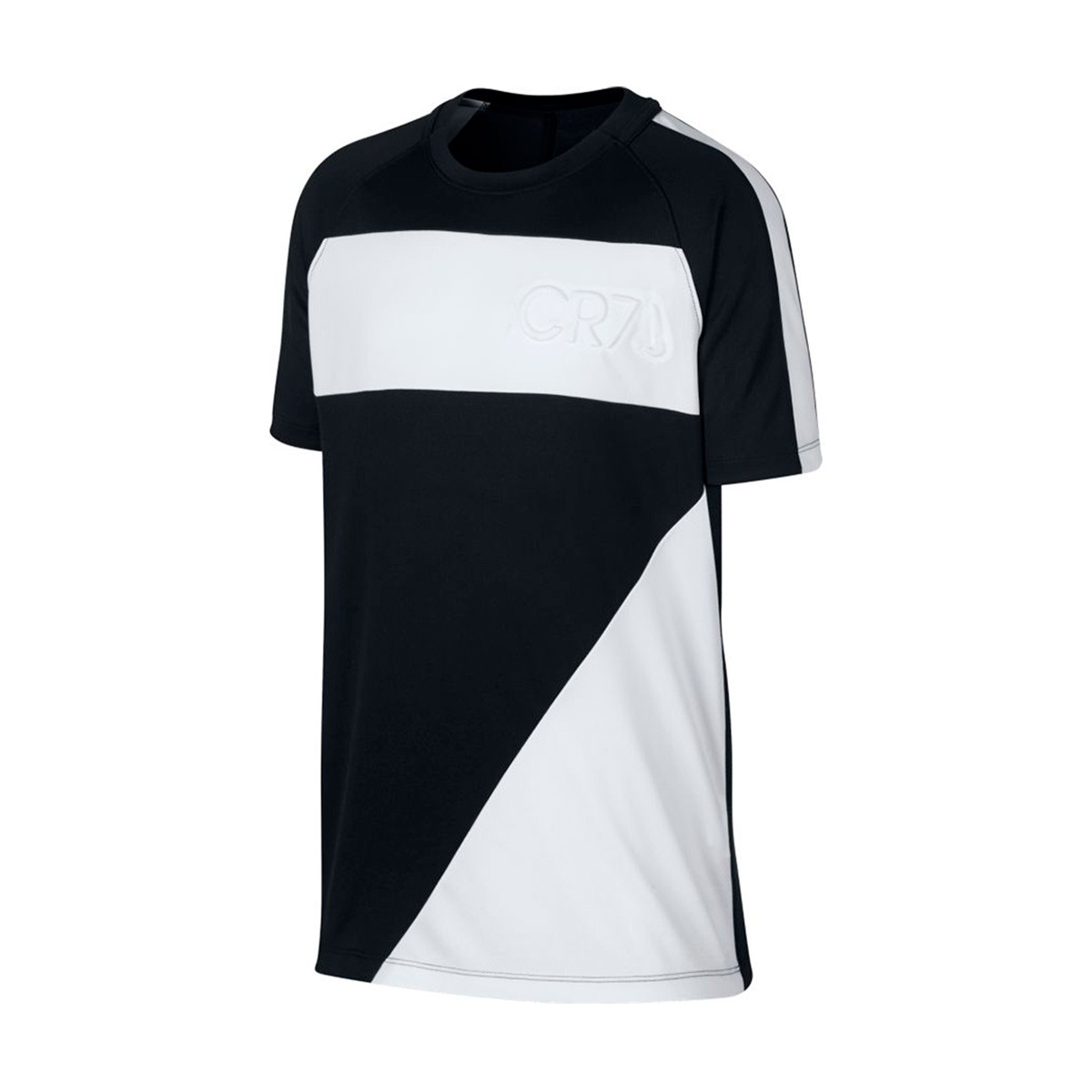 Camiseta Nike Dry CR7 Niño Black-White - Tienda de fútbol Fútbol Emotion