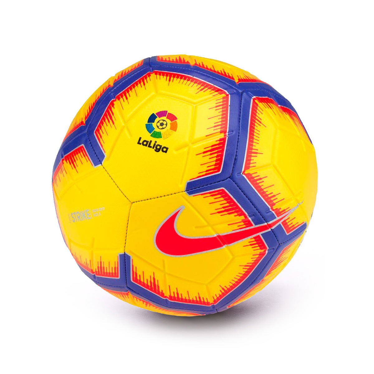 Ball Nike La Liga Strike 2018-2019 Yellow-Purple-Flash crimson - Football  store Fútbol Emotion