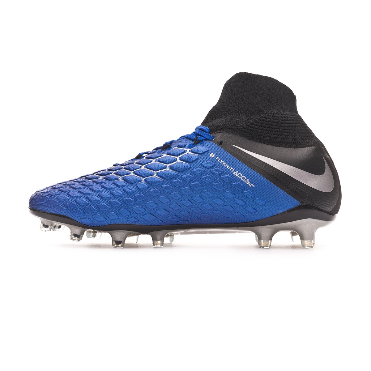 Football Boots Nike Hypervenom Phantom III Elite DF FG Racer blue-Metallic  silver-Black-Volt - Football store Fútbol Emotion