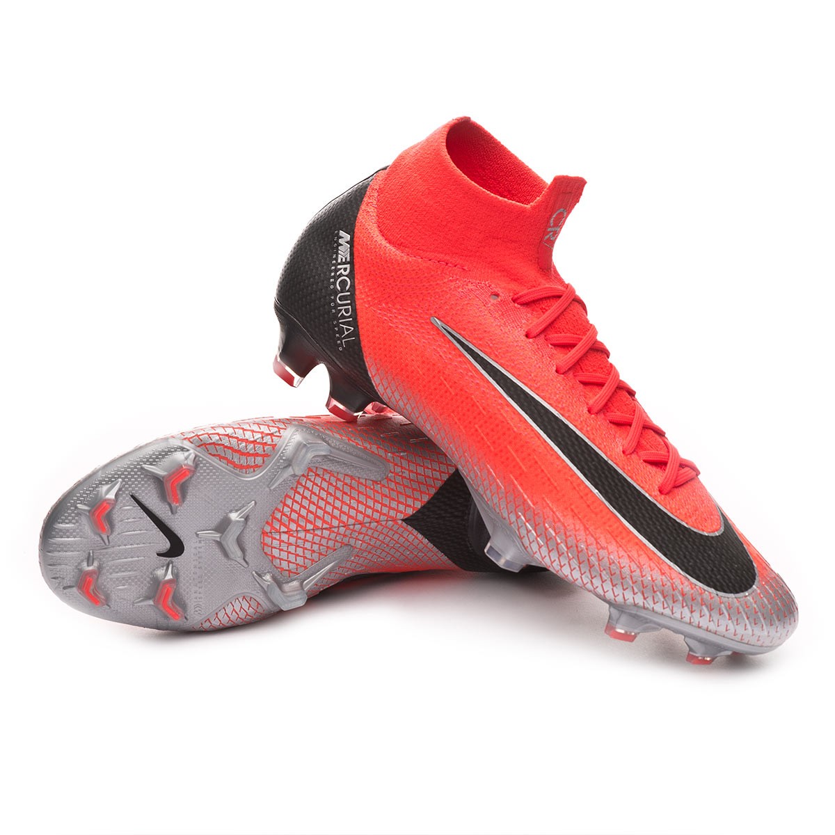 Bota de fútbol Nike Mercurial Superfly VI Elite CR7 FG Flash  crimson-Black-Total crimson - Tienda de fútbol Fútbol Emotion