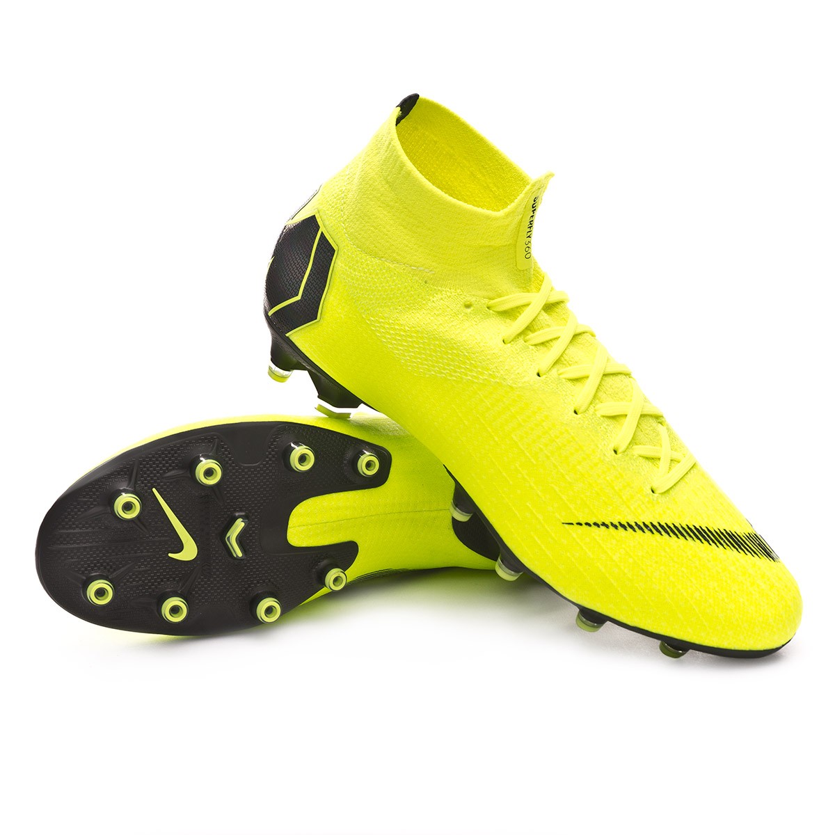 Bota de fútbol Nike Mercurial Superfly VI Elite AG-Pro Volt-Black - Tienda  de fútbol Fútbol Emotion