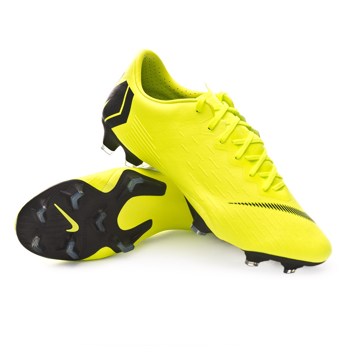 Football Boots Nike Mercurial Vapor XII Pro FG Volt-Black - Football store  Fútbol Emotion
