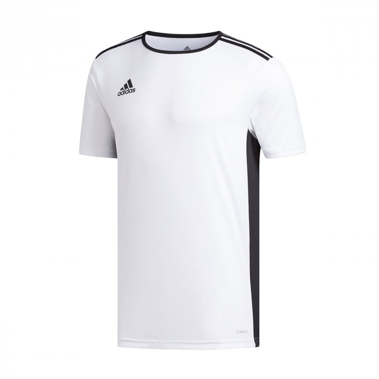 Camiseta adidas Entrada 18 m/c White-Black - Tienda de fútbol Fútbol Emotion