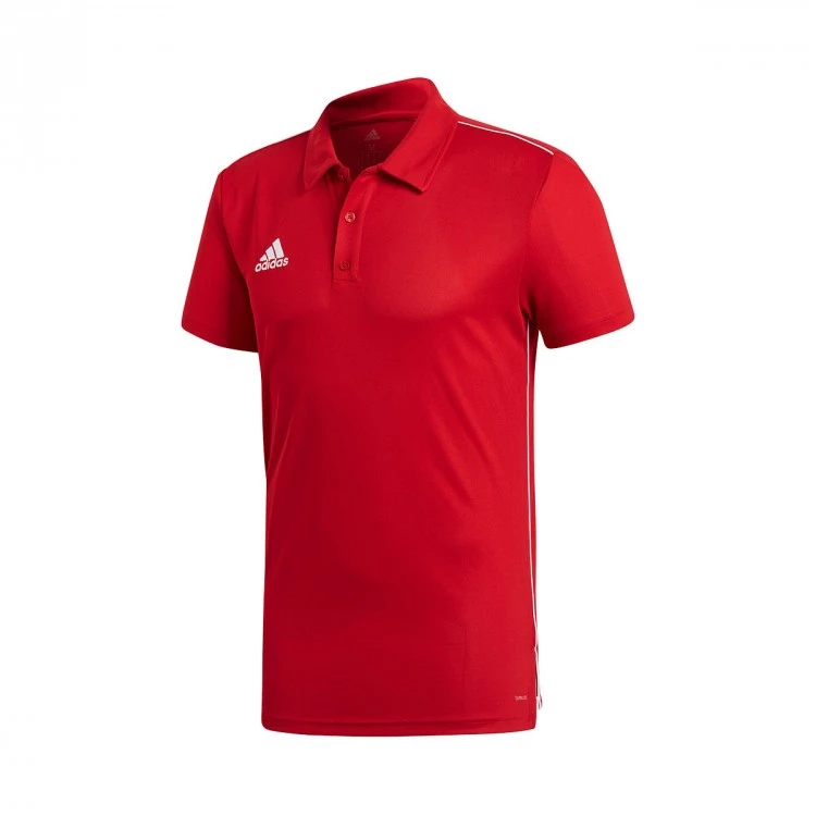 Polo shirt adidas Core 18 Power Red Futbol Emotion