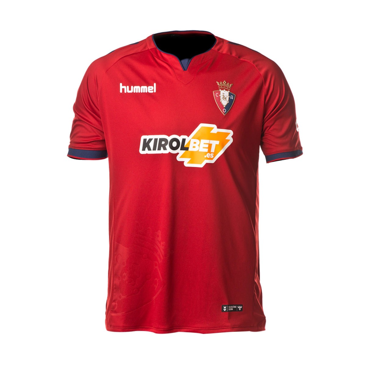 Camiseta Hummel CA Osasuna Primera Equipación 2018-2019 Red-Marine - Tienda  de fútbol Fútbol Emotion
