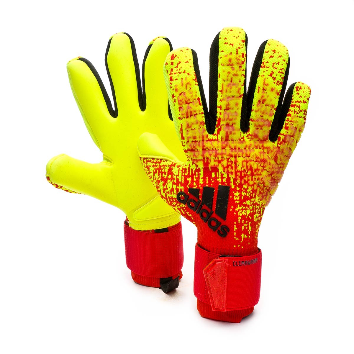 Guanti adidas Predator Pro CW Solar yellow-Active red-Black - Negozio di  calcio Fútbol Emotion