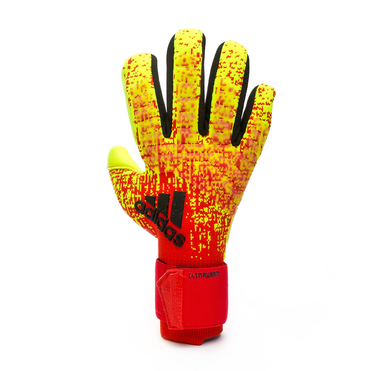 Glove adidas Predator Pro CW Solar yellow-Active red-Black - Fútbol Emotion