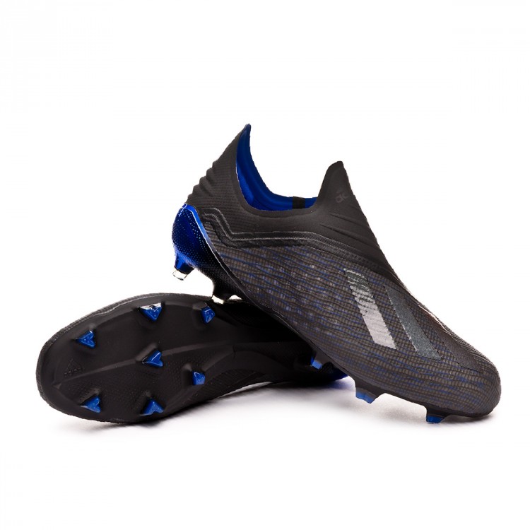 Zapatos de fútbol adidas X 18+ FG Core black-Bold blue - Tienda de fútbol  Fútbol Emotion