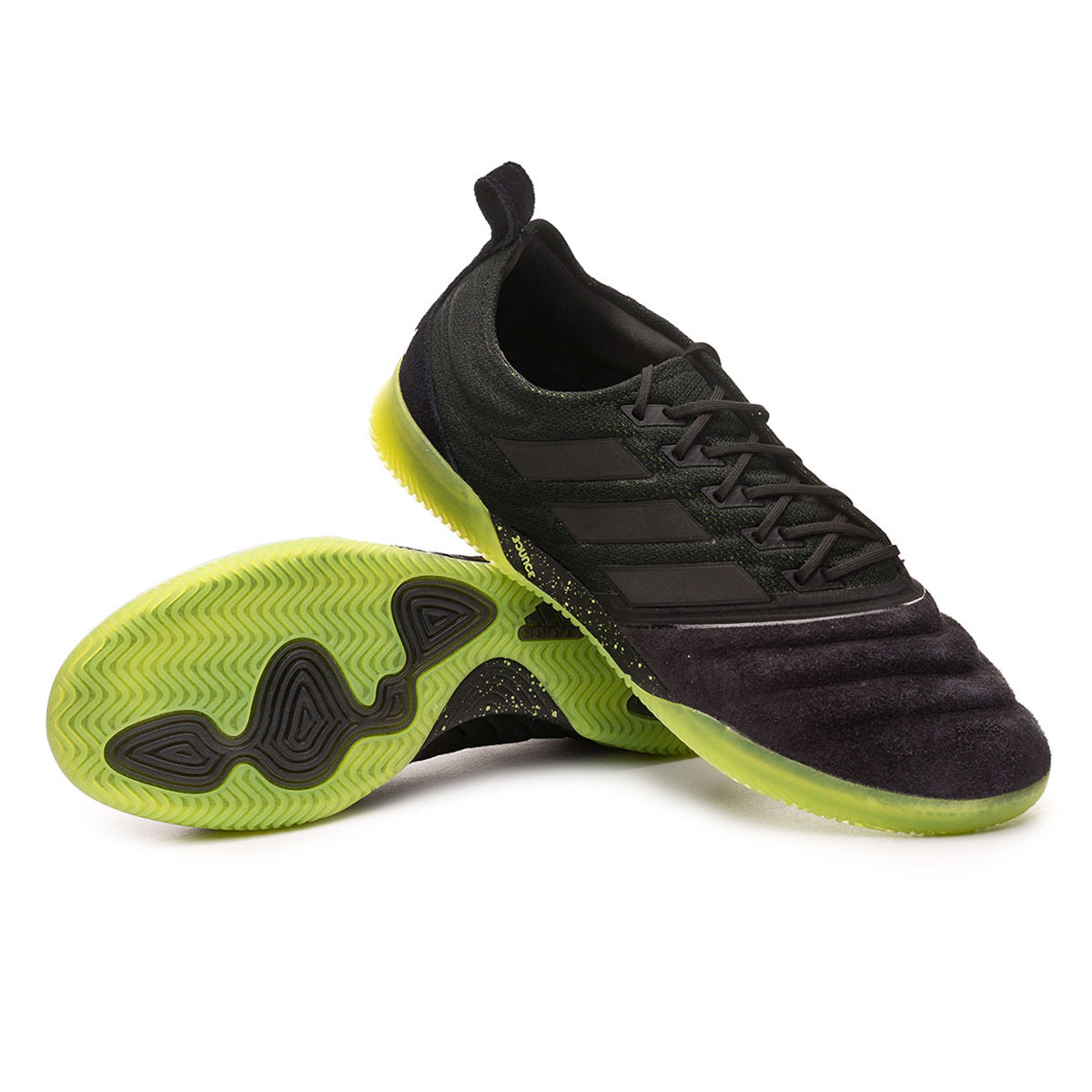 Futsal Boot adidas Copa 19.1 IN Core black-Solar yellow - Football store  Fútbol Emotion