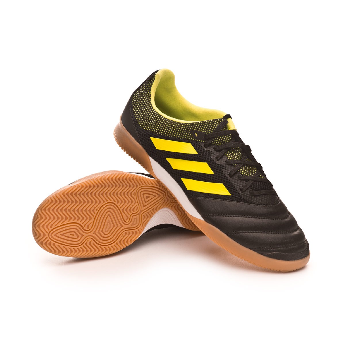 Zapatilla adidas Copa Tango 19.3 IN Sala Core black-Solar yellow-Gum -  Tienda de fútbol Fútbol Emotion