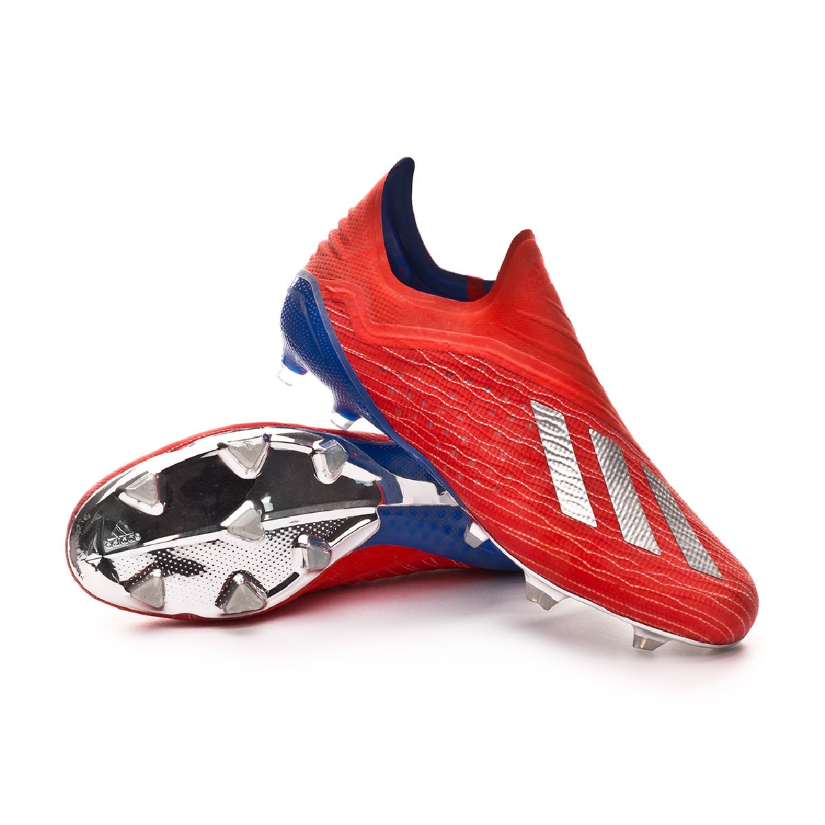 adidas blue and red football boots